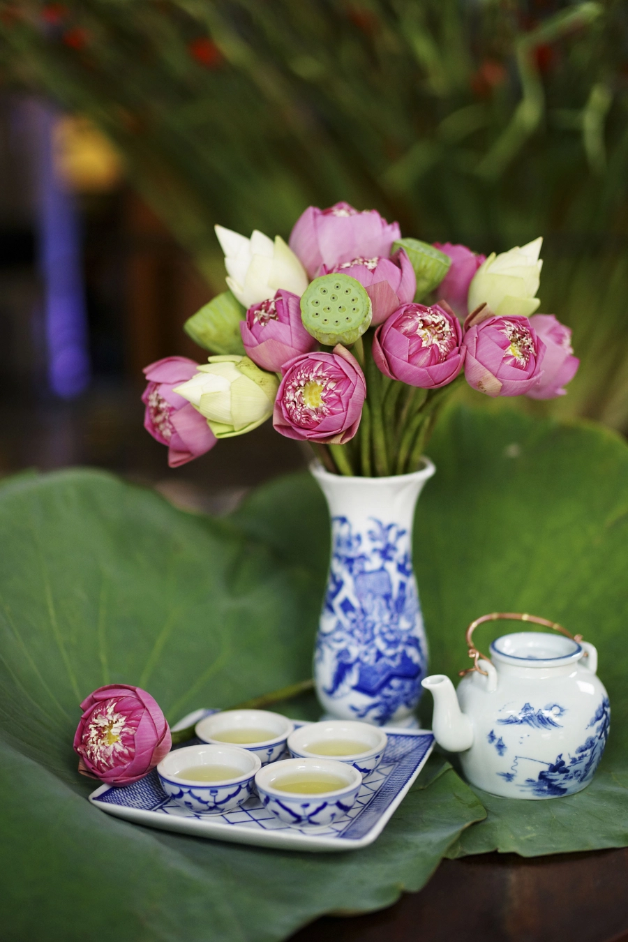 Trà sen - Tinh hoa trà Việt ướp hương