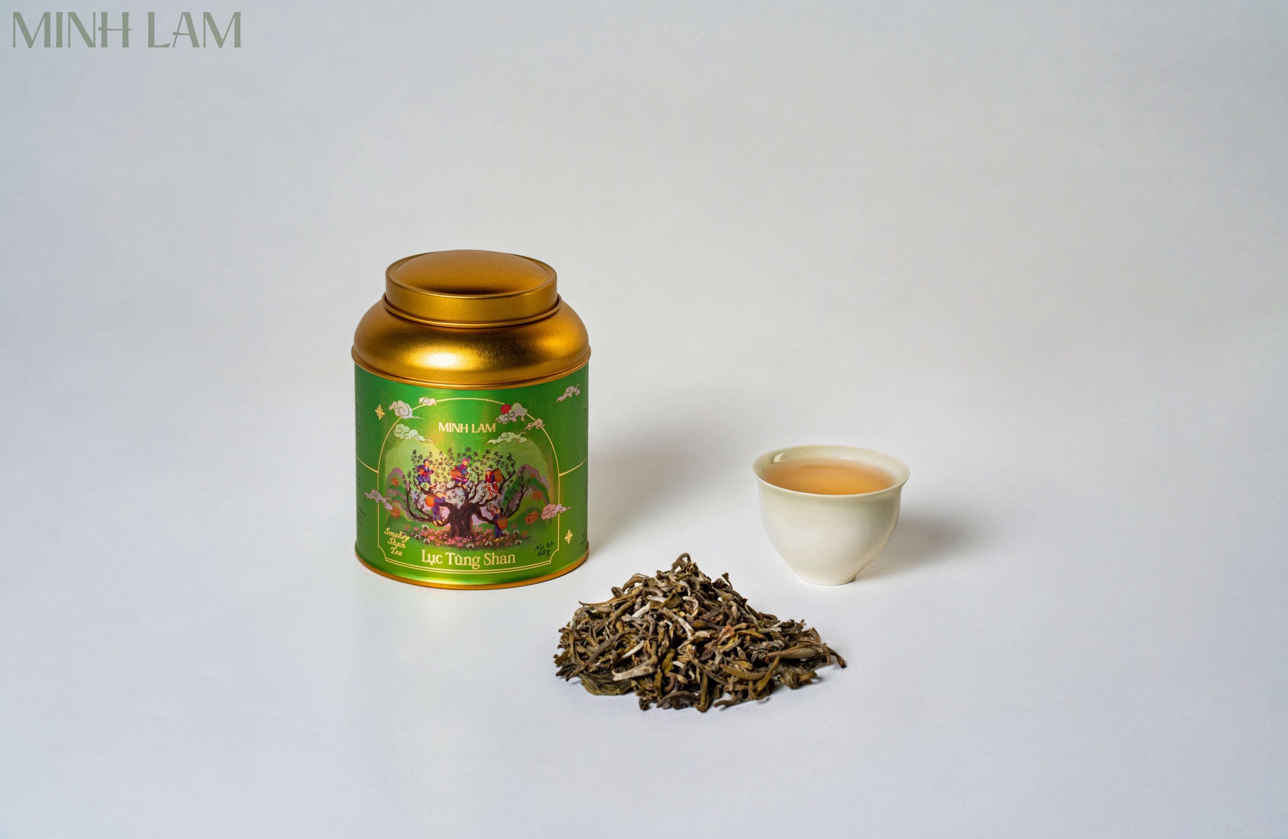Hộp trà Lục Tùng Shan